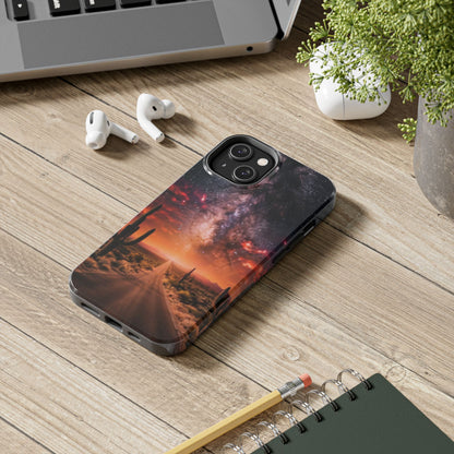 Desert Night Skyline Tough Phone Case