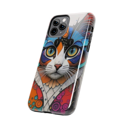 Whimsical Cat Dreamscape Guardian Phone Case