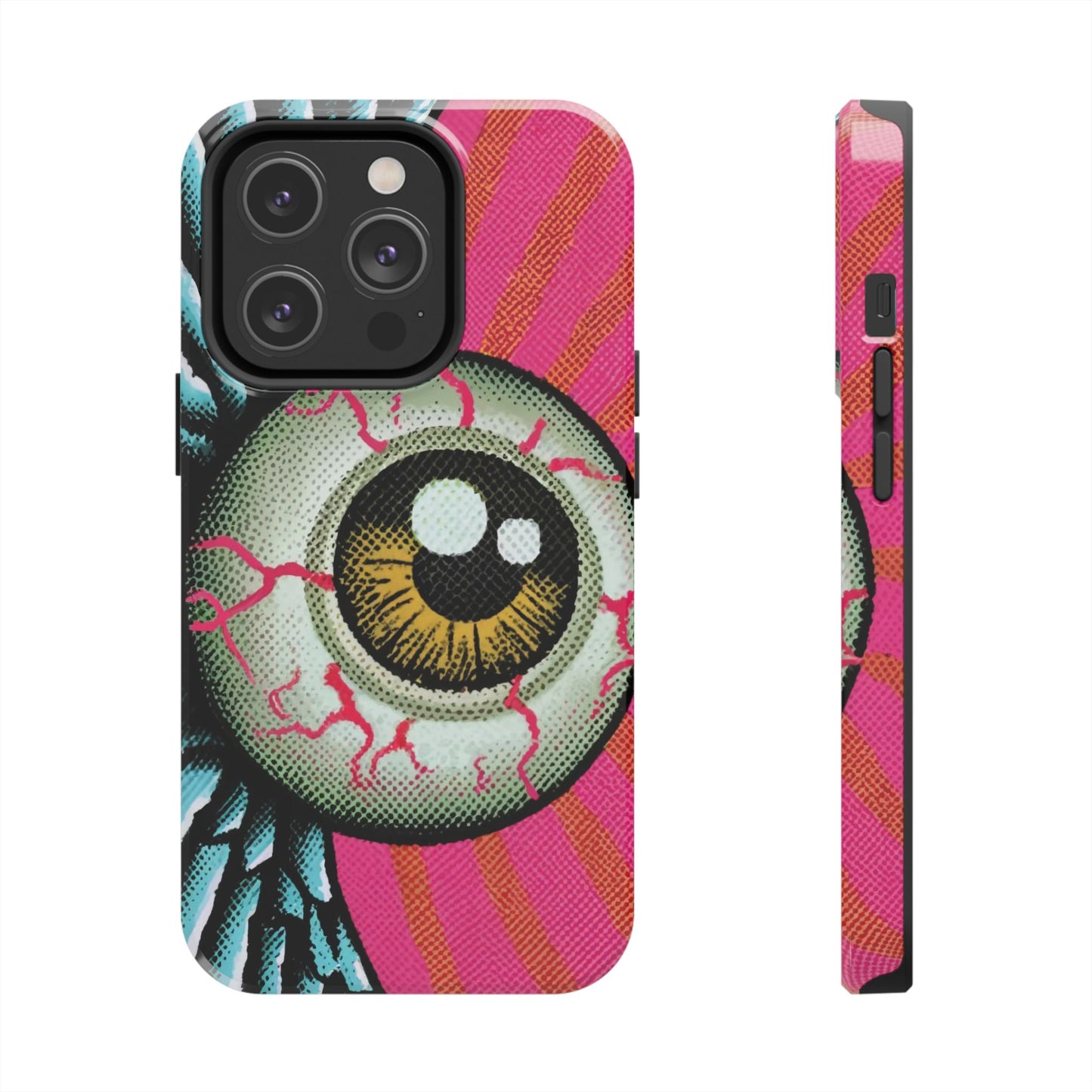 Winged Eye Pop Art Tough iPhone Case