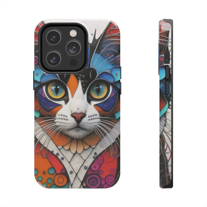 Whimsical Cat Dreamscape Guardian Phone Case