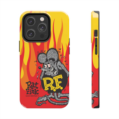 Fink Flames - Red/Yellow - Tough Phone Case