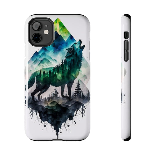 Wild Moonlit Silhouette Tough Phone Case