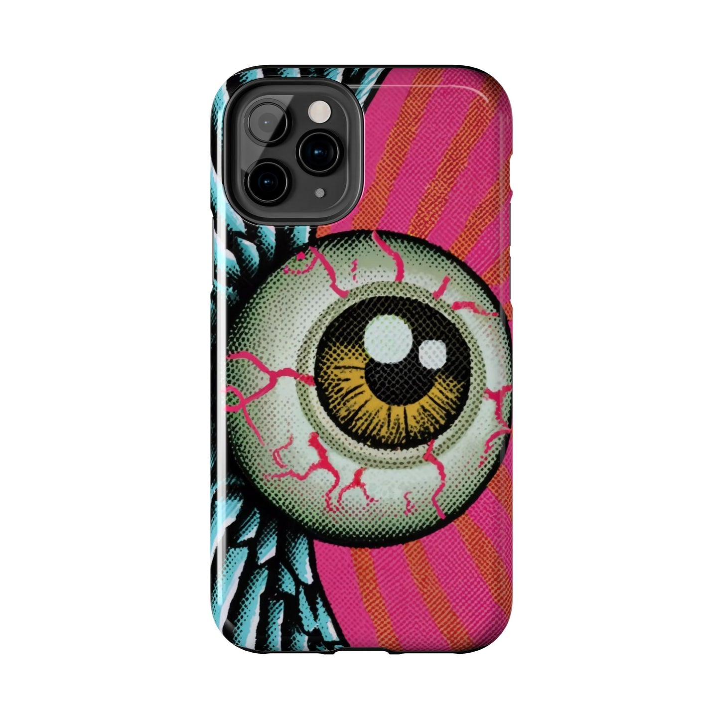 Winged Eye Pop Art Tough iPhone Case