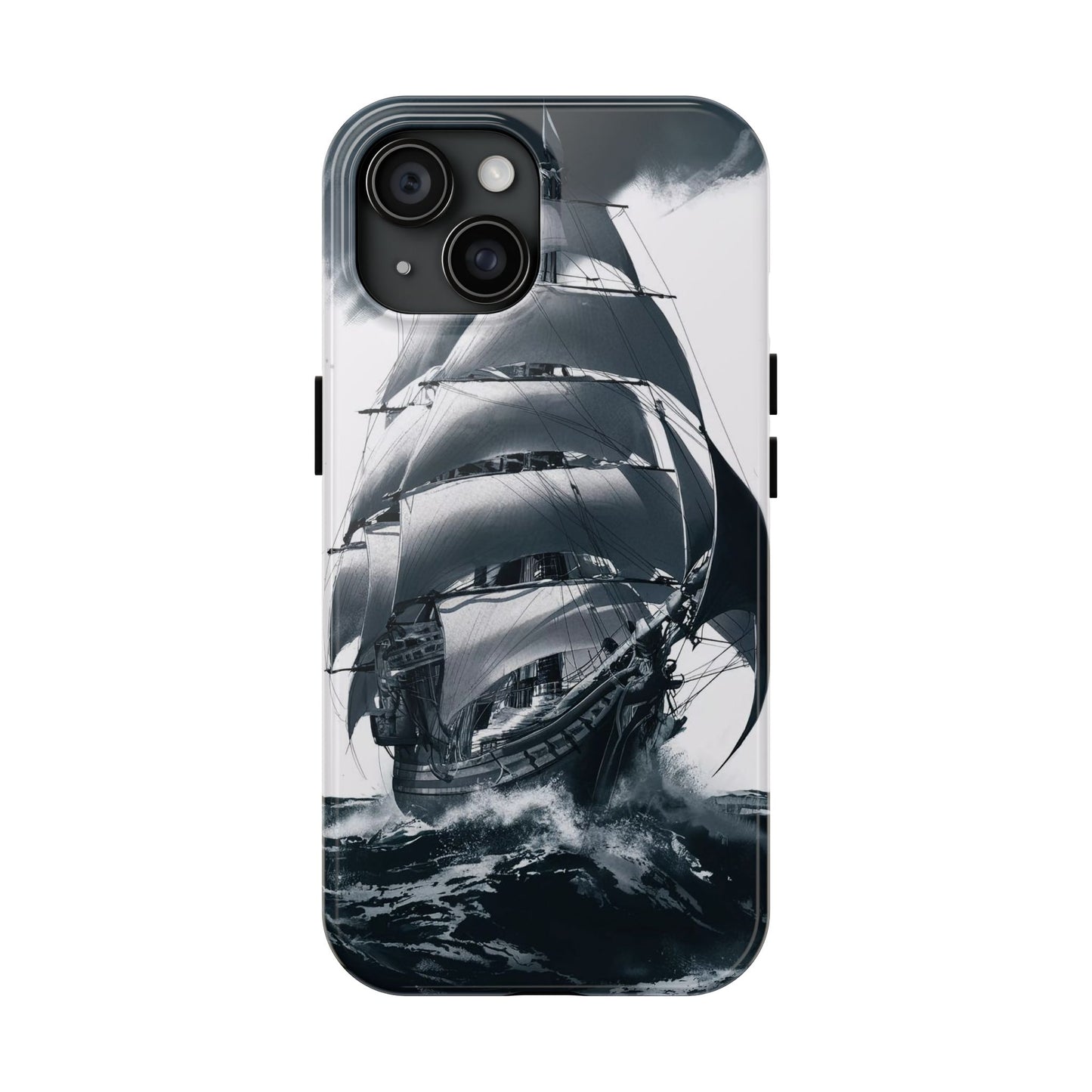 Tempest Voyage Pirate Ship Tough Phone Case