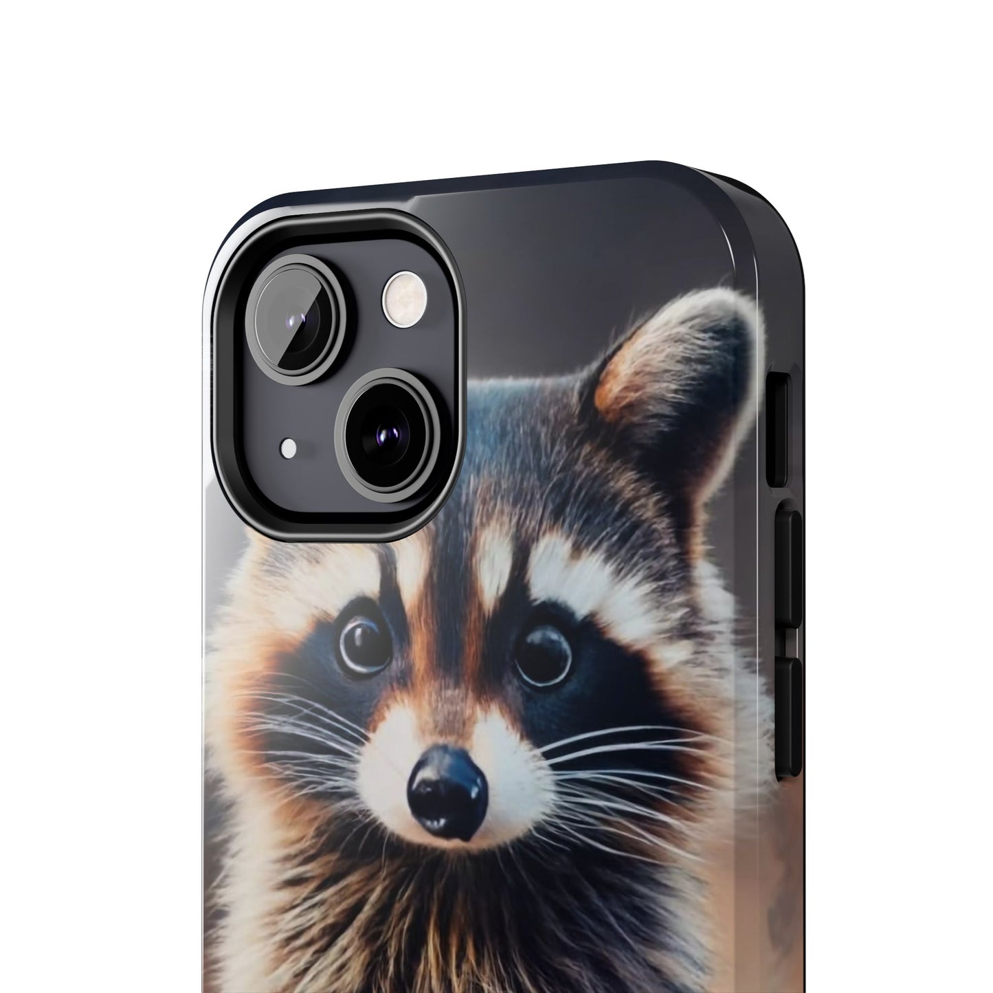 Abstract Raccoon Charm Tough Phone Case