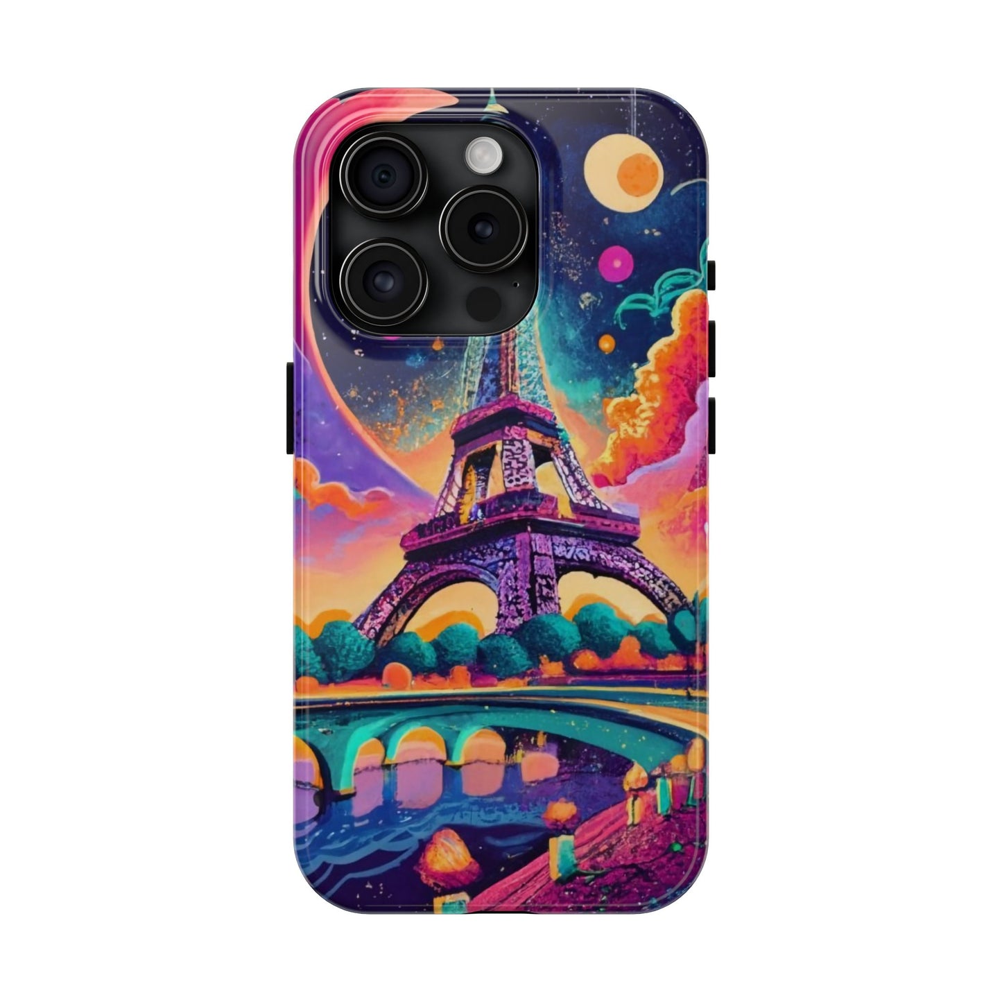 Vibrant Parisian Skyline ArmorGuard Case