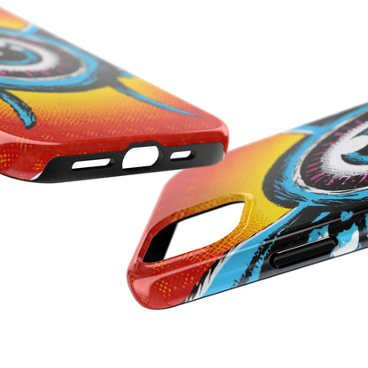 Bursting Vision Winged Eye iPhone Case