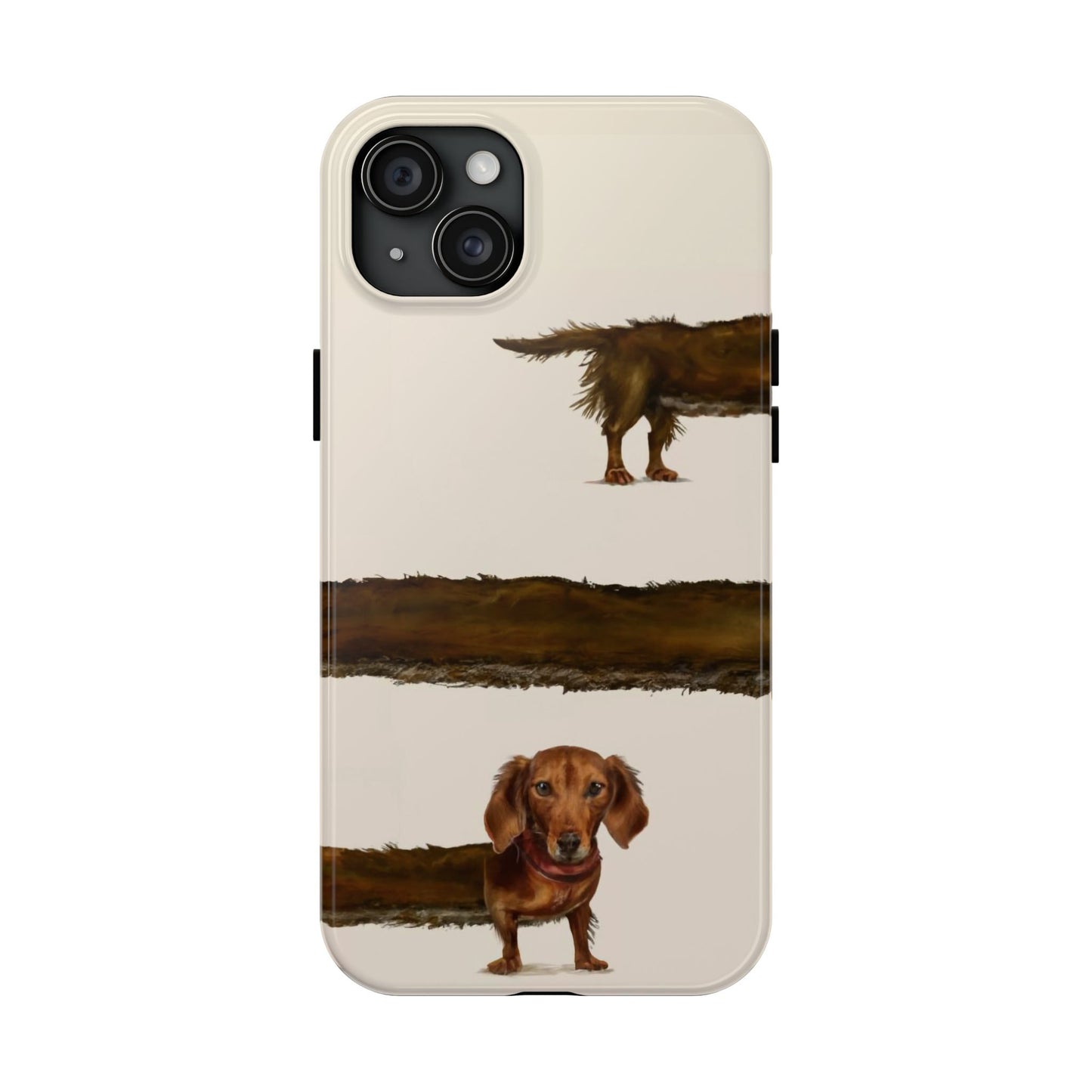 Wraparound Dachshund Long Dog Tough Phone Case