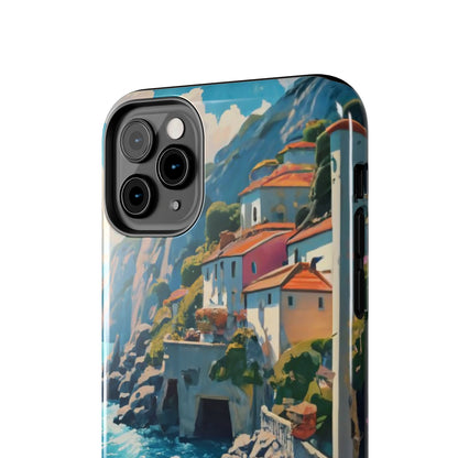 Coastal Dreamscape Boat Tough Phone Case