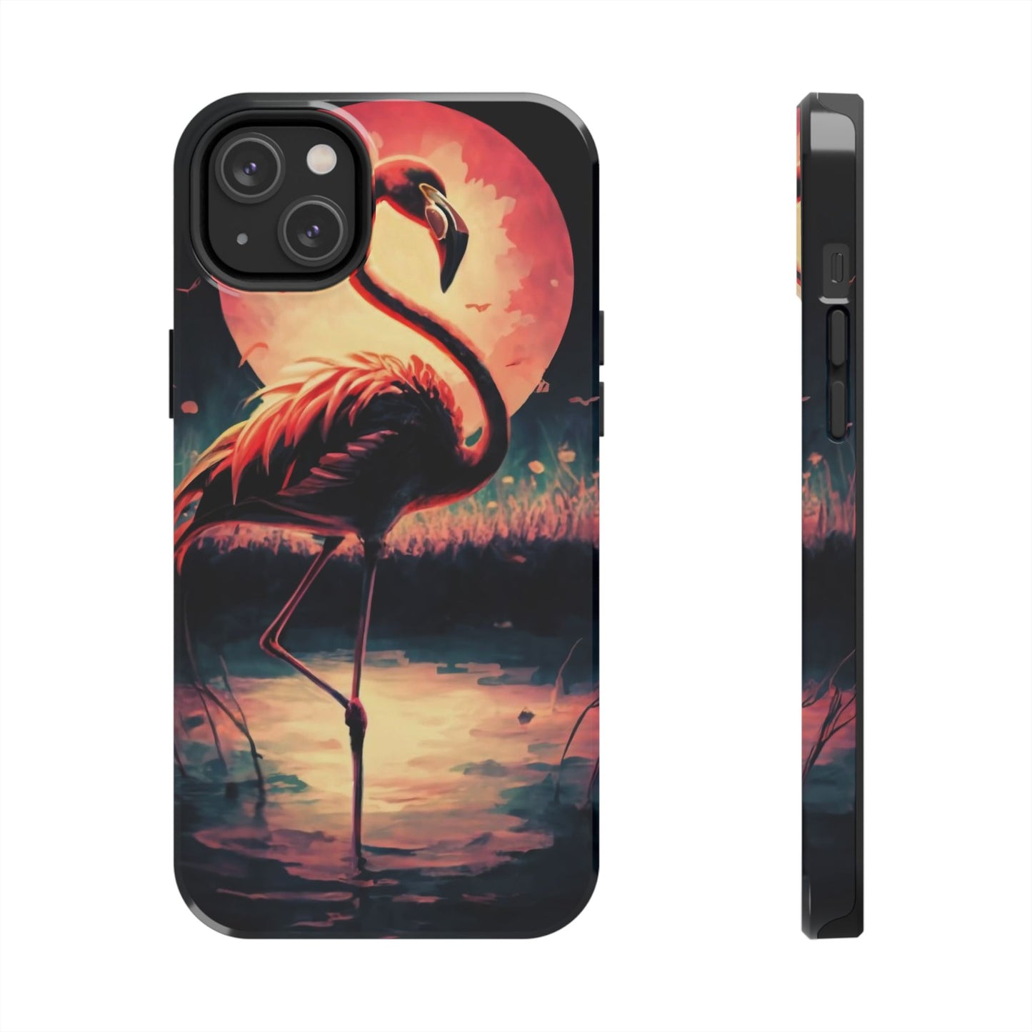 Sunset Flamingo Defender Case