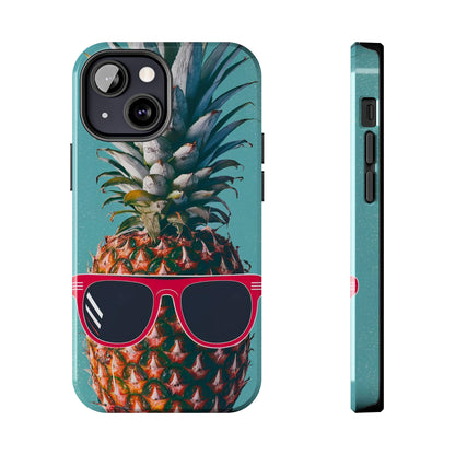 Beach-Ready Pineapple Sunglasses Tough Phone Case