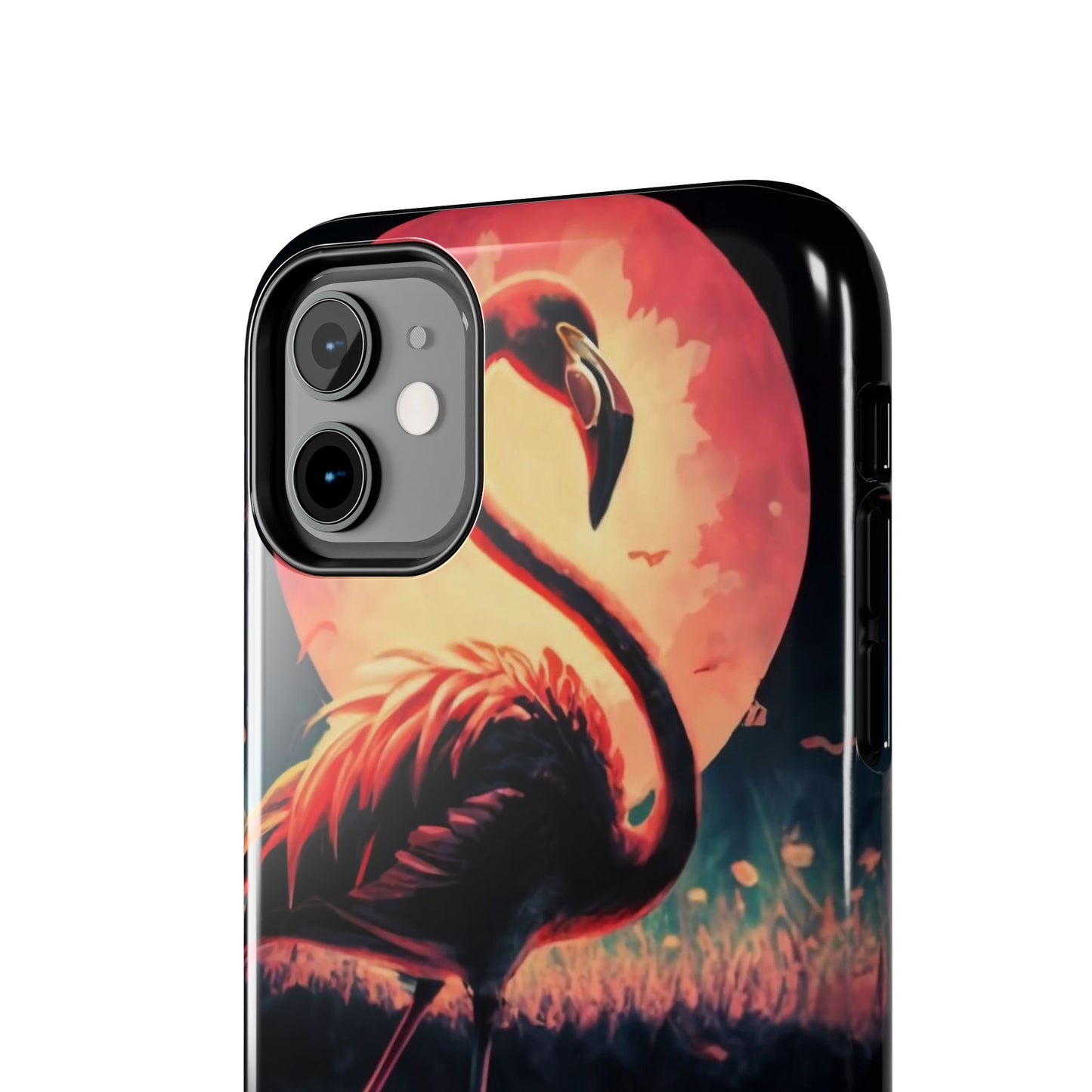 Sunset Flamingo Defender Case