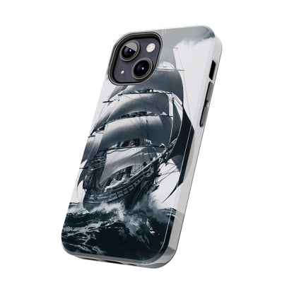 Tempest Voyage Pirate Ship Tough Phone Case