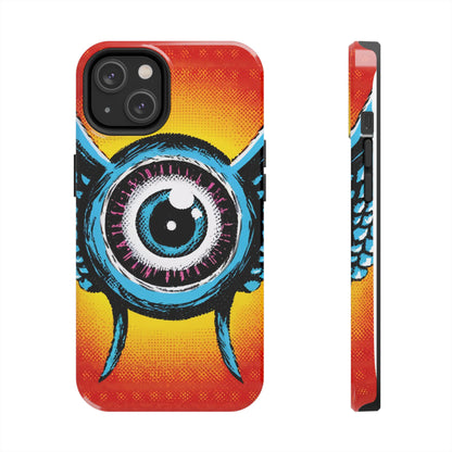 Bursting Vision Winged Eye iPhone Case