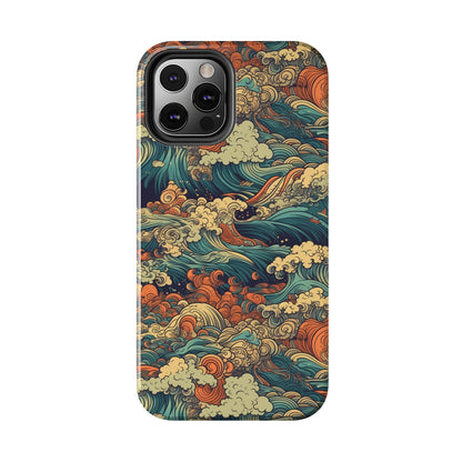 Colorburst Coast - Wave of Colors - Tough Phone Case