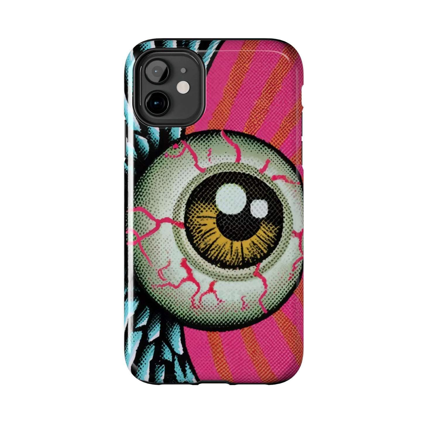 Winged Eye Pop Art Tough iPhone Case