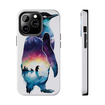 Arctic Majesty Penguin Tough Phone Case