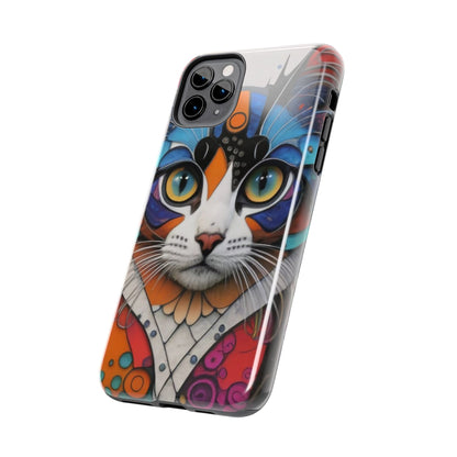 Whimsical Cat Dreamscape Guardian Phone Case