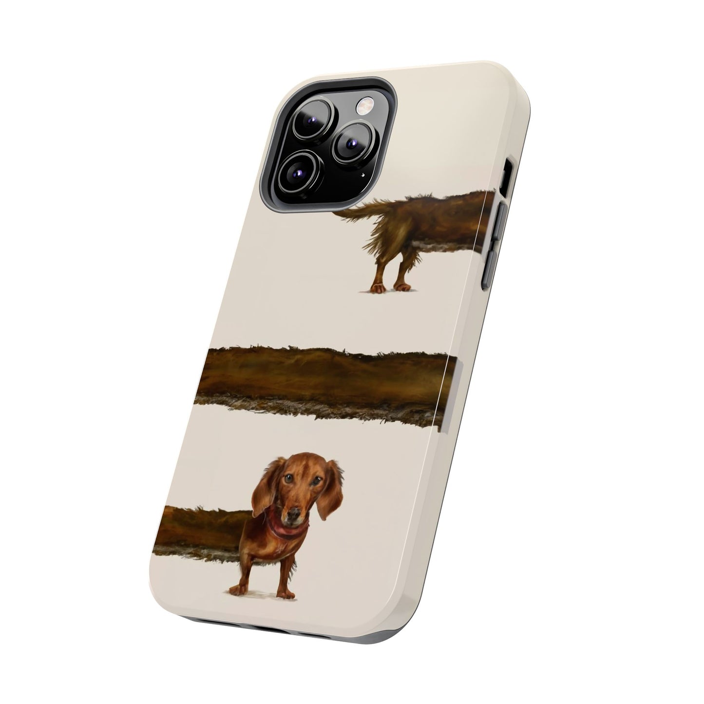 Wraparound Dachshund Long Dog Tough Phone Case