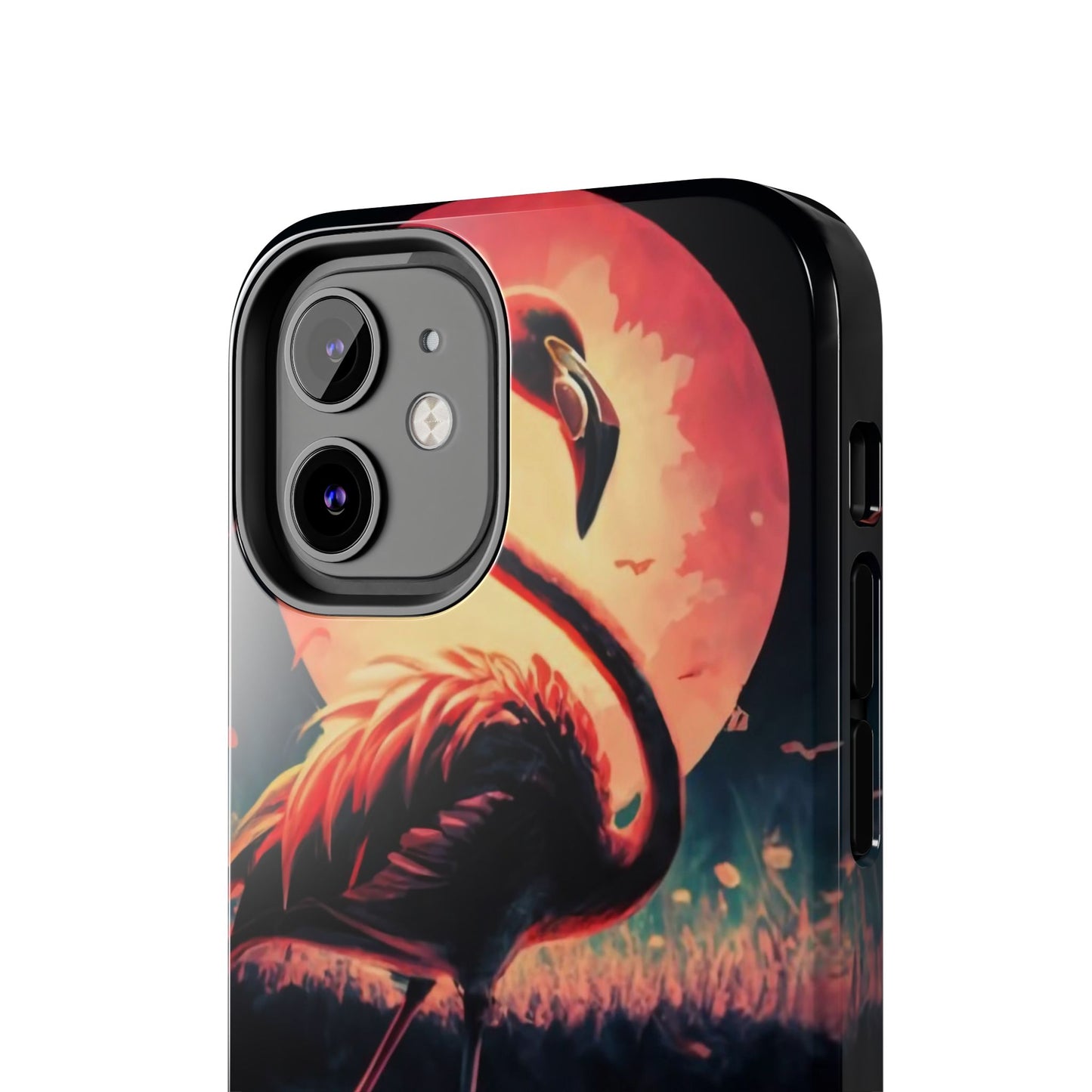 Sunset Flamingo Defender Case