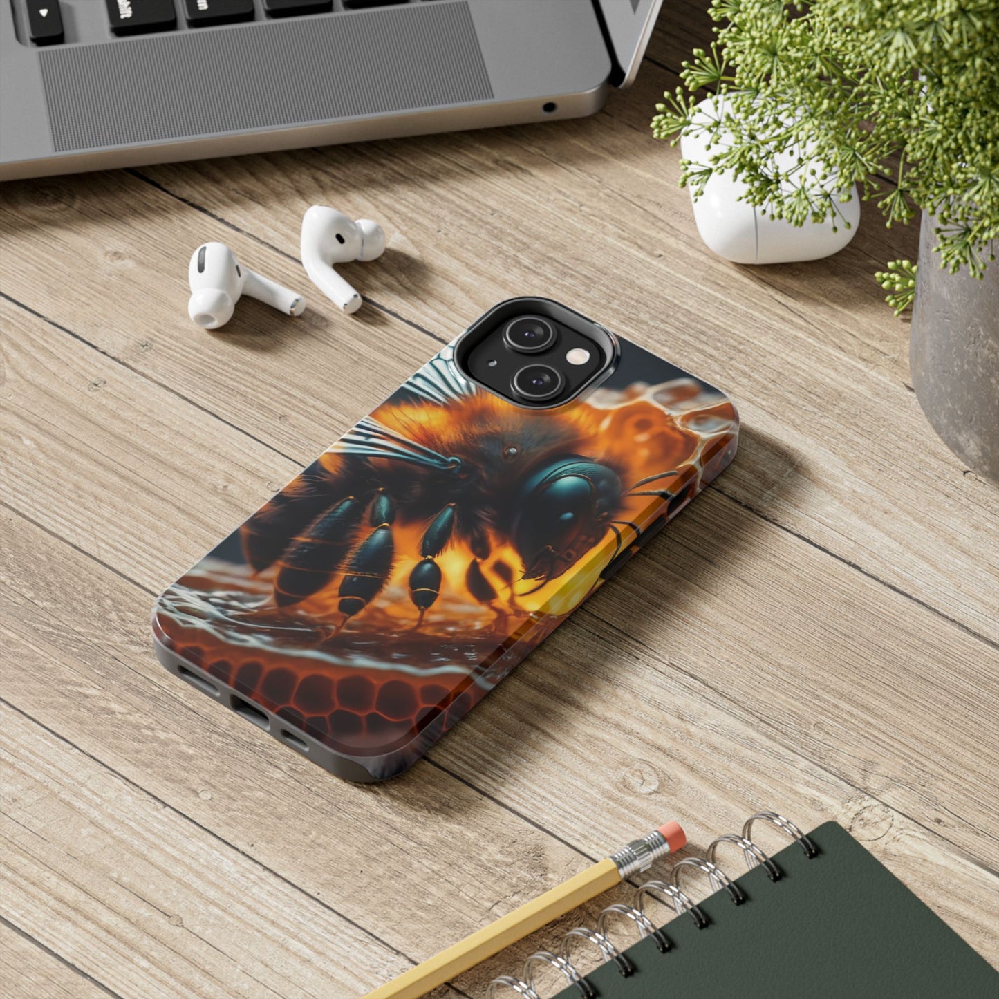 Hyperreal Bee Harvest Tough Phone Case