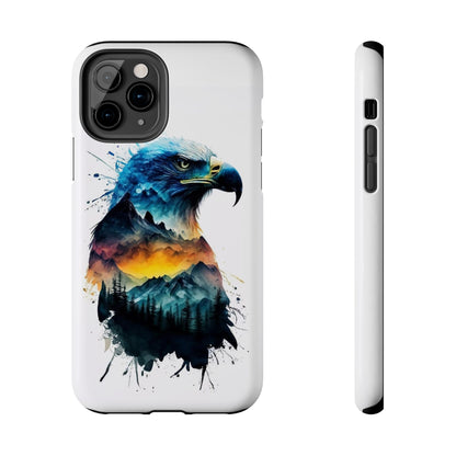 Intense Gaze Bald Eagle Tough Phone Case