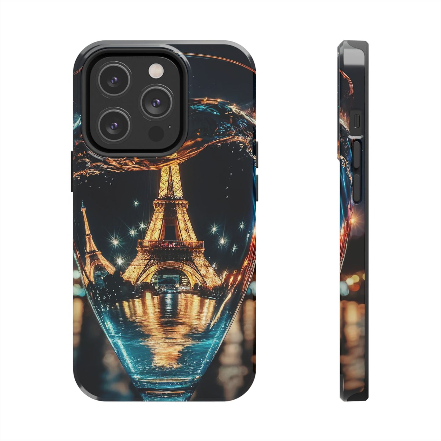 Eiffel Tower Through the Looking Glass Tough Phone Case