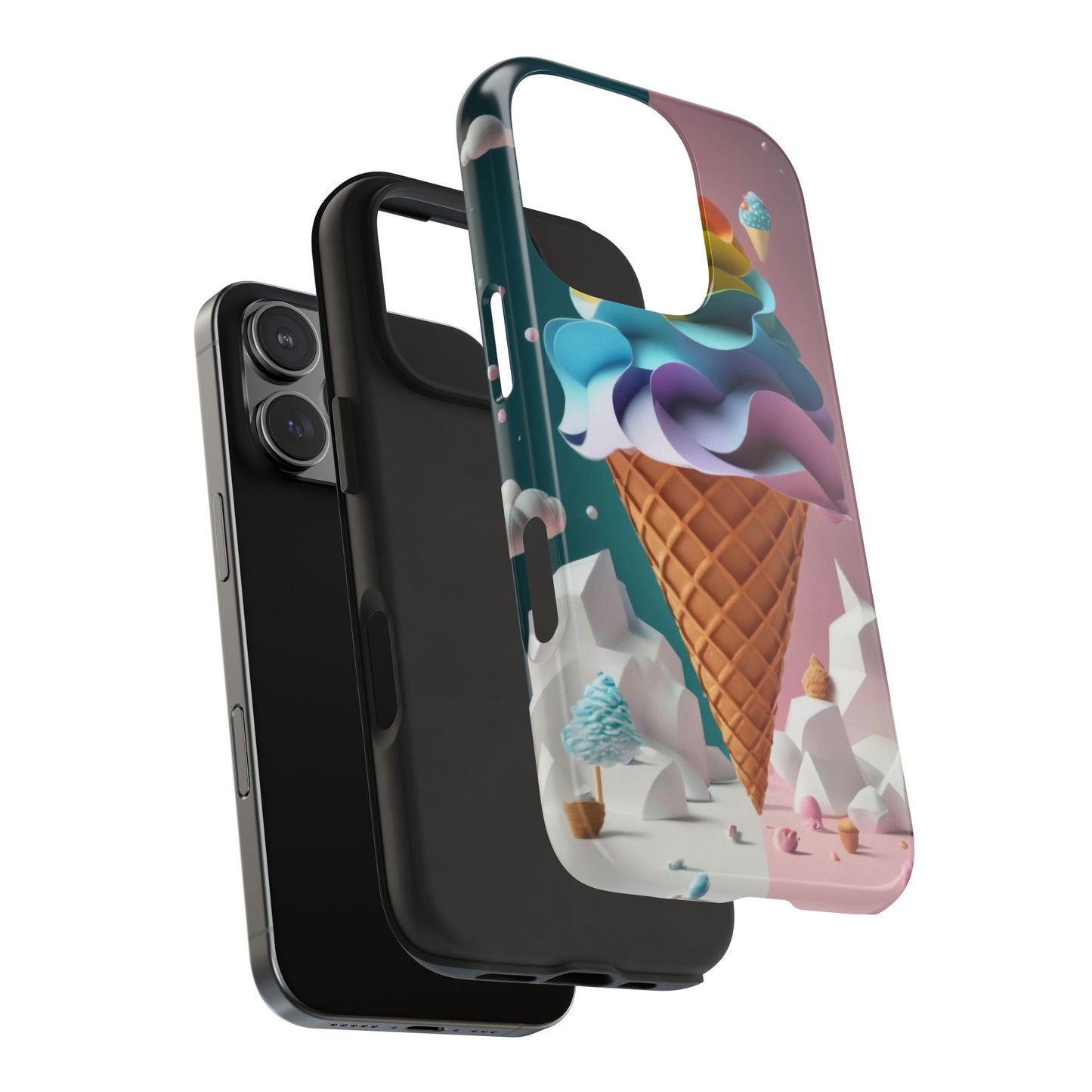 Swirling Scoops Defender Case