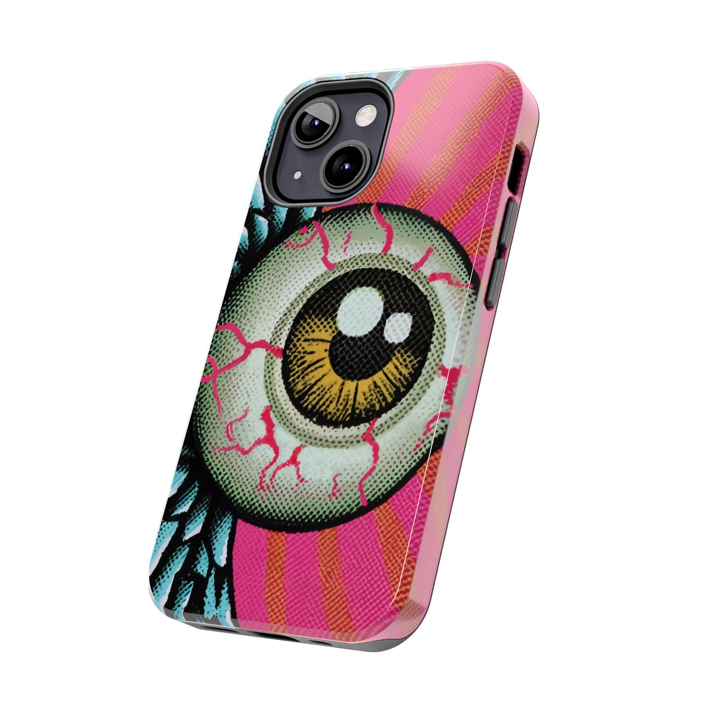 Winged Eye Pop Art Tough iPhone Case