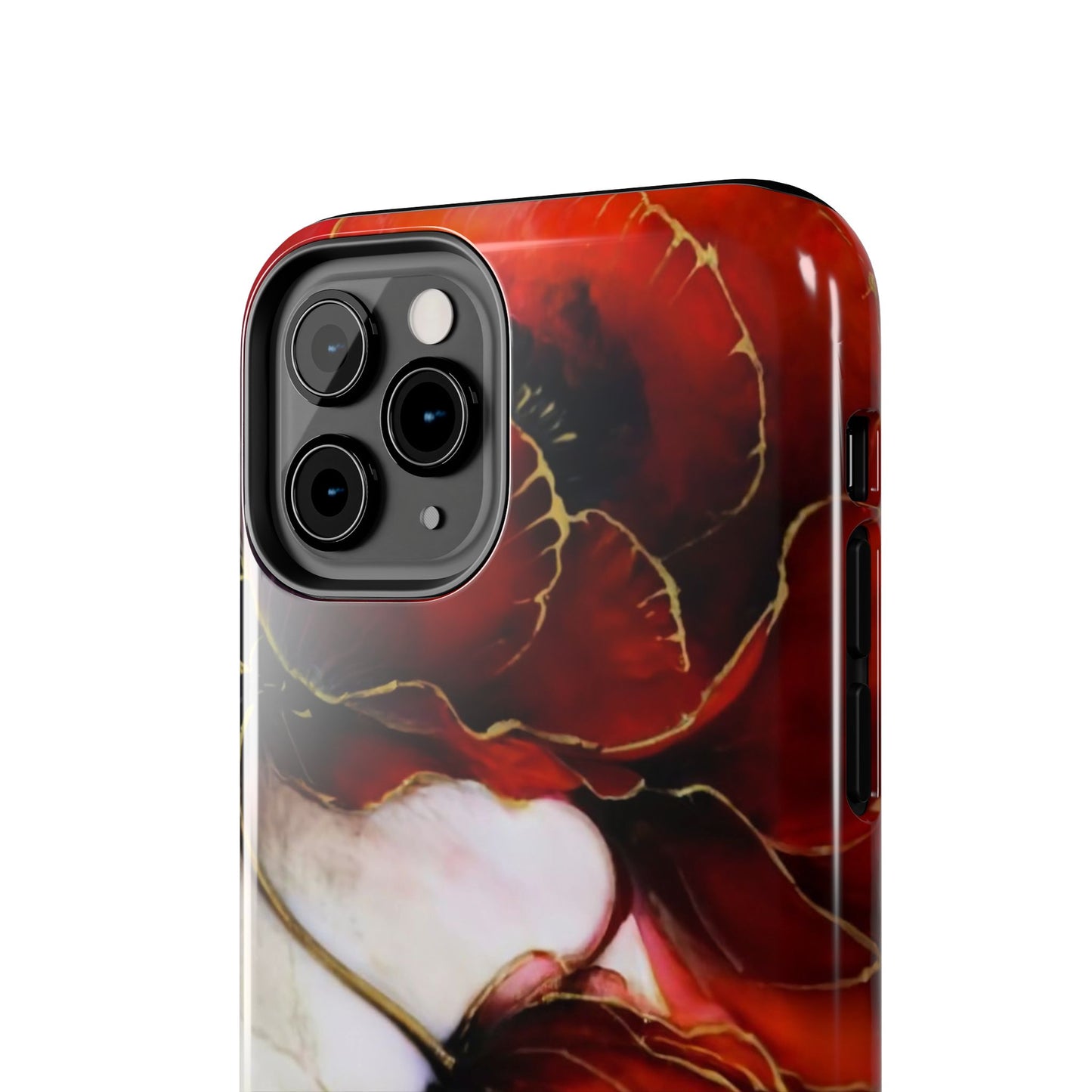 Ethereal Blossom Alcohol Ink Tough Phone Case