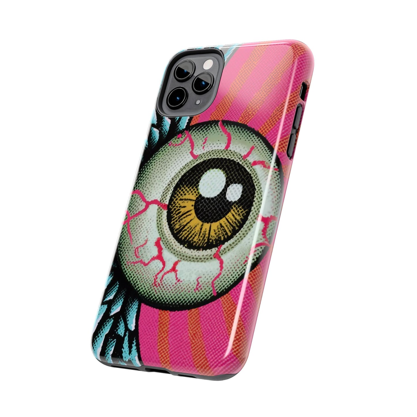 Winged Eye Pop Art Tough iPhone Case