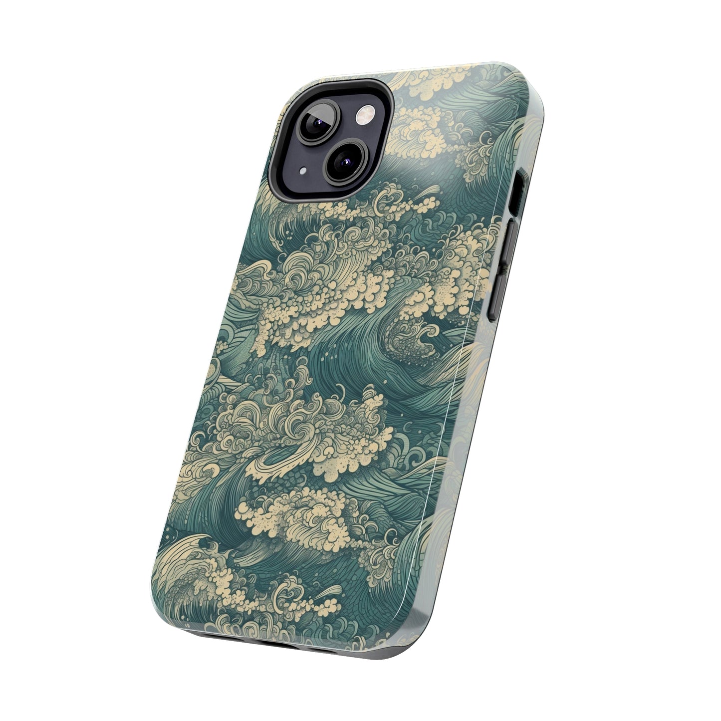 Tranquil Tides - Wave of Colors - Tough Phone Case