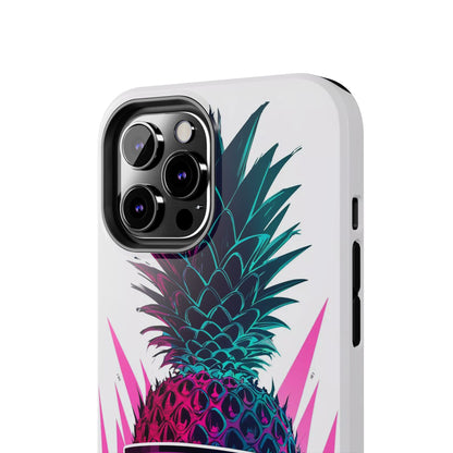 Sunglass Clad Pineapple Funk Tough Phone Case