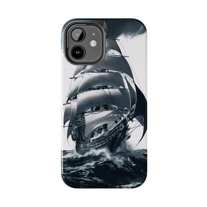 Tempest Voyage Pirate Ship Tough Phone Case