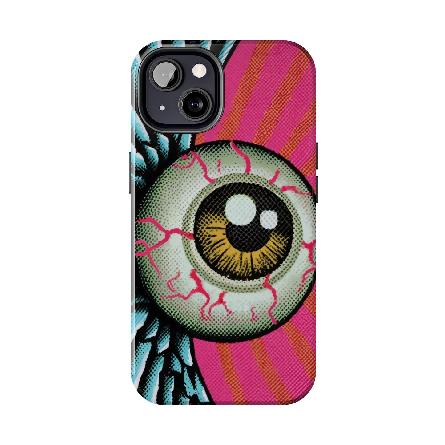 Winged Eye Pop Art Tough iPhone Case