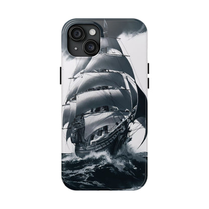 Tempest Voyage Pirate Ship Tough Phone Case