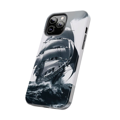 Tempest Voyage Pirate Ship Tough Phone Case