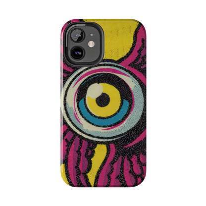 Golden Gaze Winged Eye iPhone Case