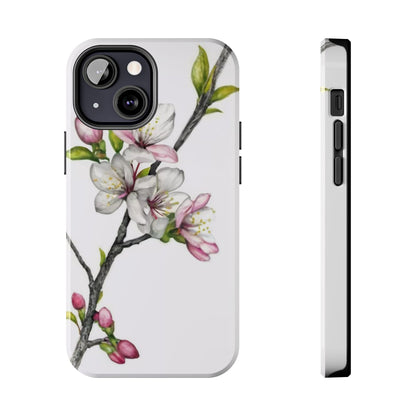 Minimalist Blossom Branch Tough Phone Case