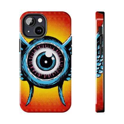 Bursting Vision Winged Eye iPhone Case