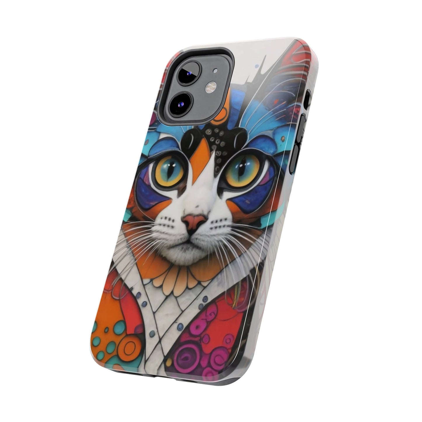 Whimsical Cat Dreamscape Guardian Phone Case