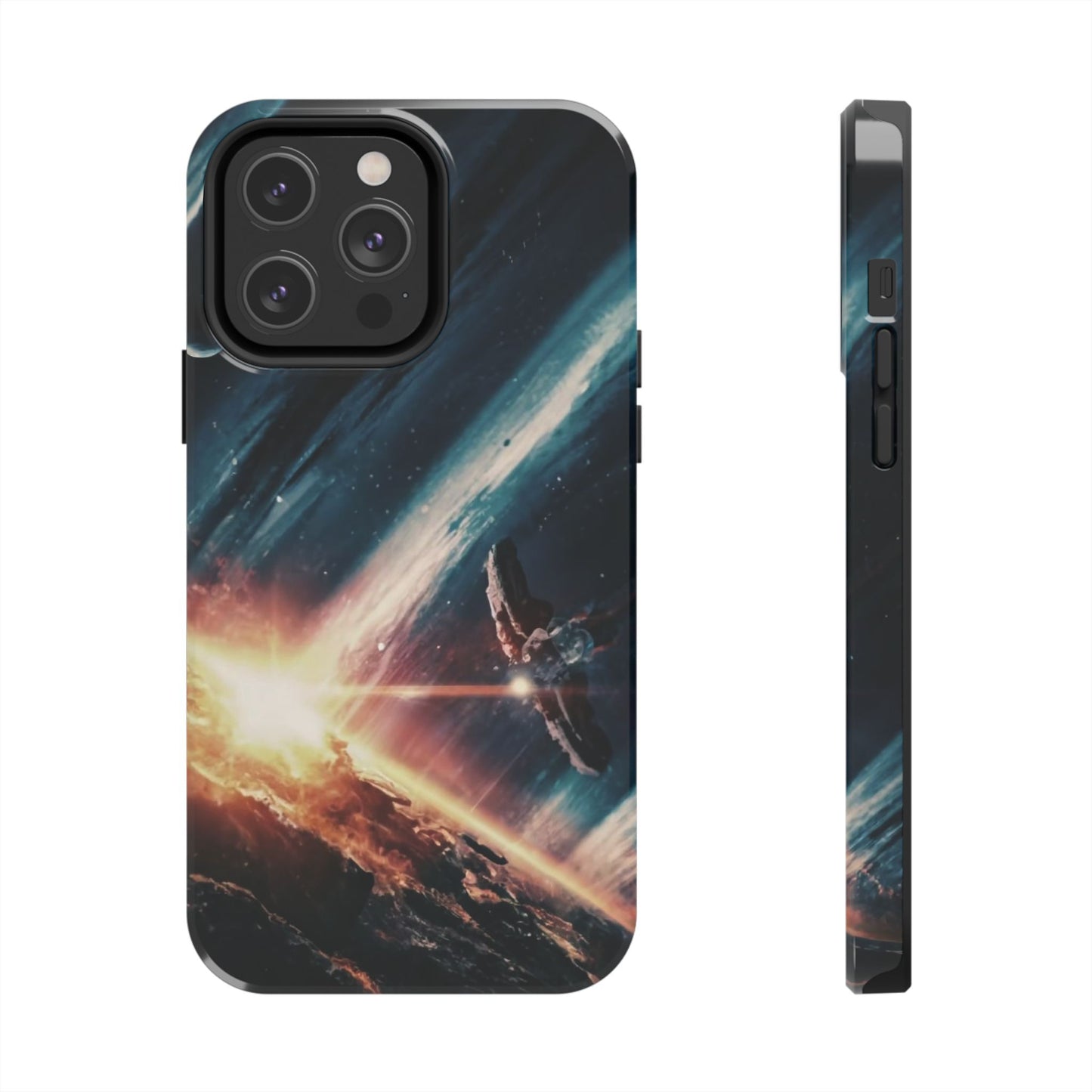 Celestial Voyage Space Scene Tough Phone Case