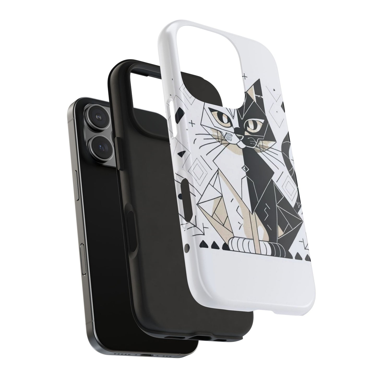 Minimalist Feline Defender Case