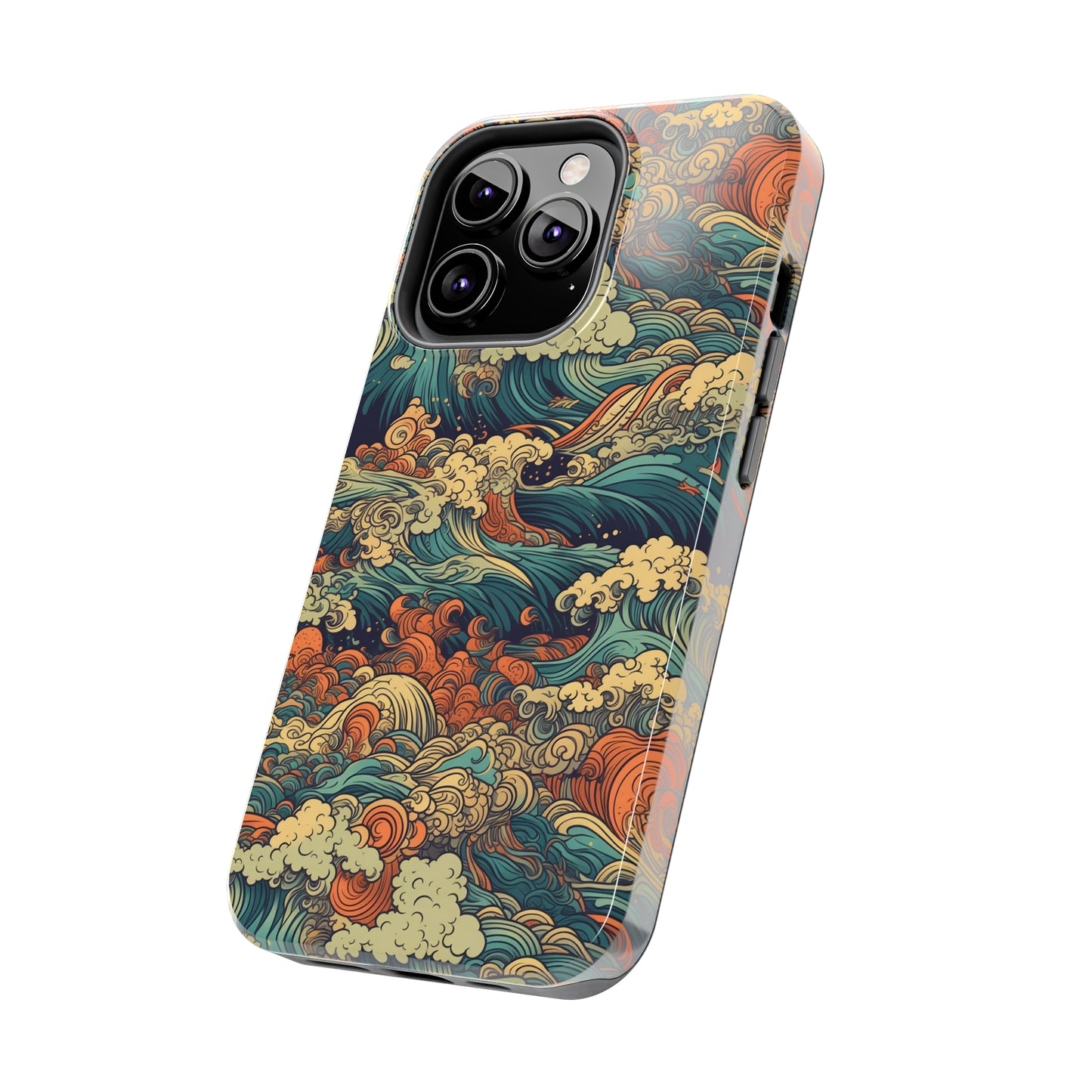 Colorburst Coast - Wave of Colors - Tough Phone Case