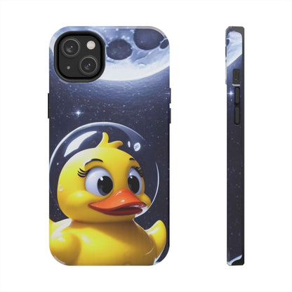 Lunar Space Duck Adventure Tough Phone Case