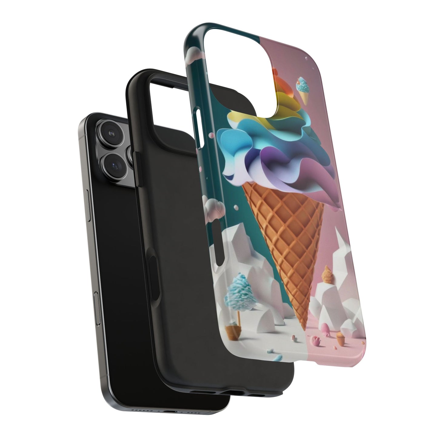 Swirling Scoops Defender Case