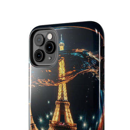 Eiffel Tower Through the Looking Glass Tough Phone Case