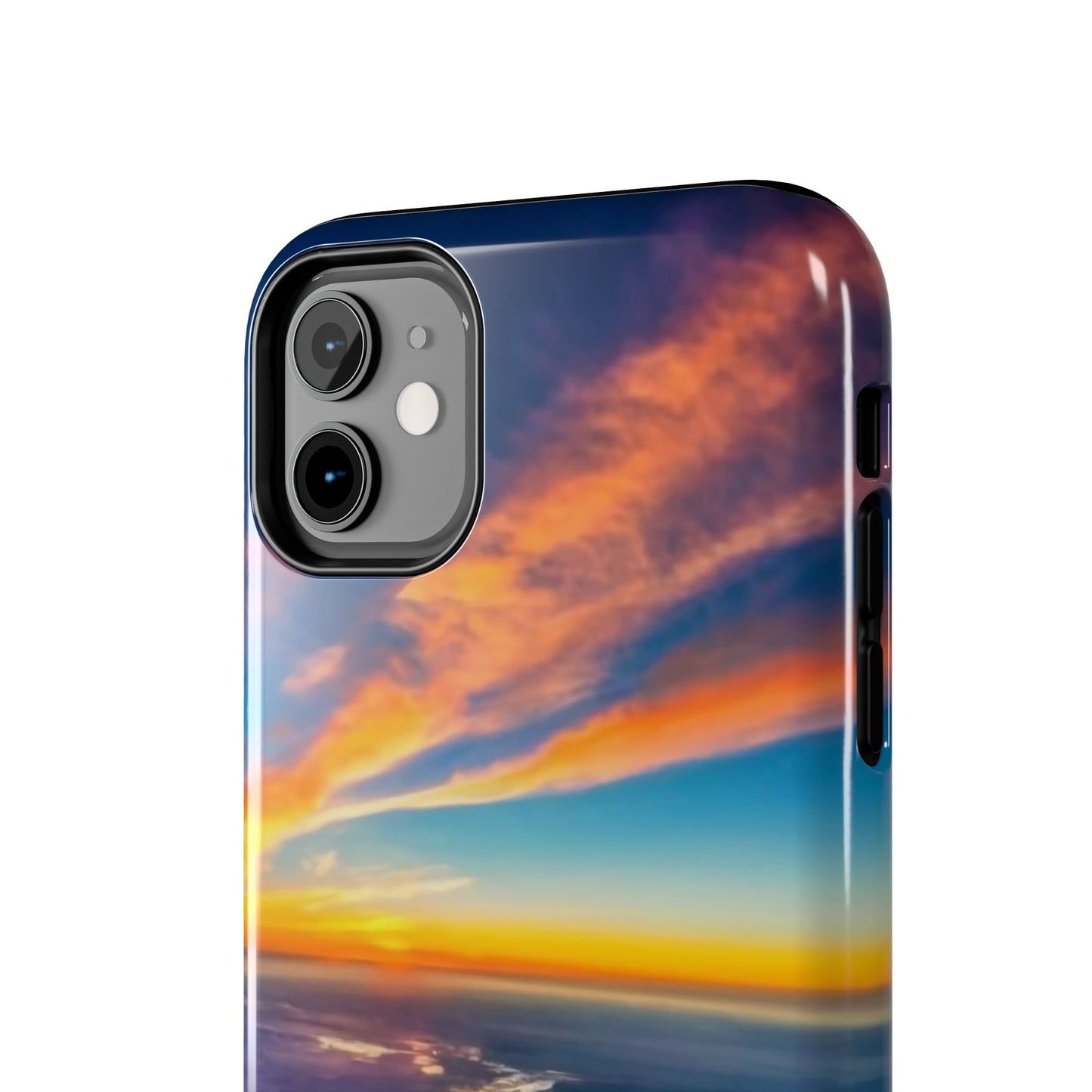 Celestial Sunset Earth View Tough Phone Case