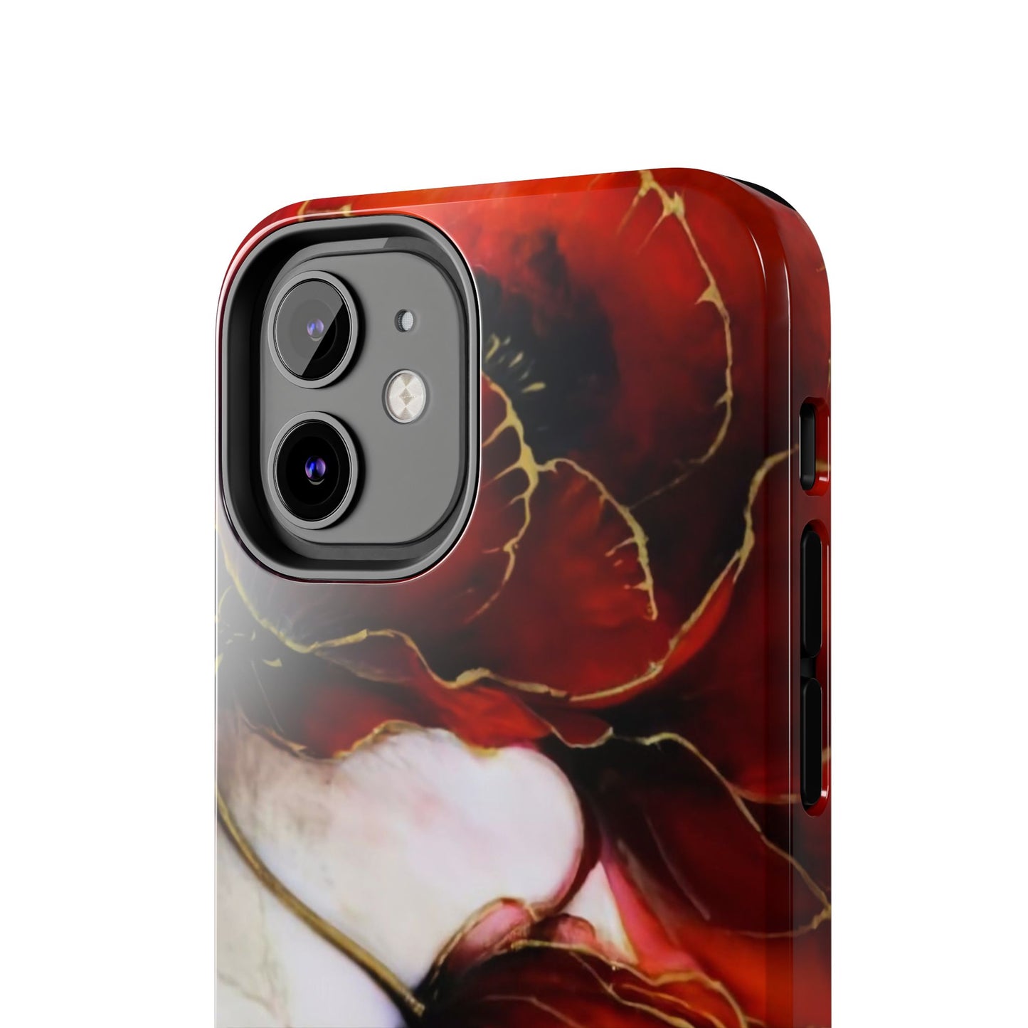 Ethereal Blossom Alcohol Ink Tough Phone Case