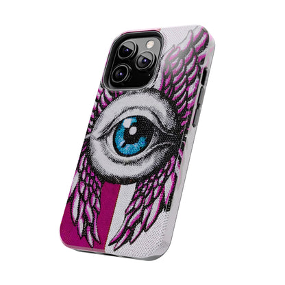 Dual-Tone Winged Eye iPhone Case